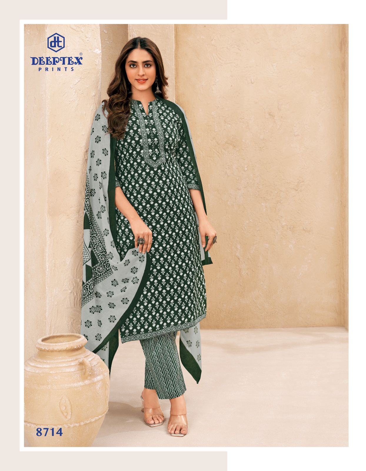 Miss India Vol 87 By Deeptex Cotton Printed Dress Material Wholesale Price In Surat
